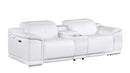 9762 - 3-Piece Modular Power Reclining Console Loveseat With 2 Power Recliners In