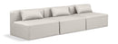 Cube - Modular 3 Seat Armless Sofa