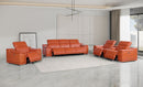 9762 - 7-Piece Modular Power Reclining Sofa, Loveseat And Chair Set With 6 Power Recliners In