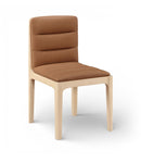 Ellis - Vegan Leather Upholstered Dining Chair (Set of 2) - Natural Base
