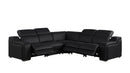1116 - 5-Piece L-Shaped Sectional Sofa In With 3 Power Recliners & Power Headrests