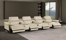 1246 - Modular Power Triple Reclining Triple Console Sofa With Power Reclining Headrests