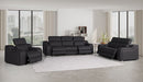 1116 - 6-Piece Modular Power Reclining Sofa, Loveseat & Chair Set In With 5 Power Recliners & Power Headrests