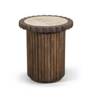 Elvira - Marble And Mango Wood Table