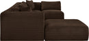 Shaggy - 6 Piece Modular U-Shaped Sectional