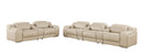 1116 - 8-Piece Modular Power Reclining Sofa, Loveseat & Chair Set In With 5 Power Recliners & Power Headrests