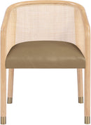 Sylvan - Vegan Leather Dining Chair (Set of 2) - Natural Frame