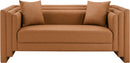 Everett - Vegan Leather Upholstered Loveseat