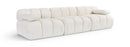 Orin - Velvet 3 Piece Modular Sofa
