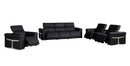 1126 - 7-Piece Modular Power Reclining Sofa, Loveseat & Chair Set In With 6 Power Recliners & Power Headrests