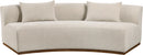 Avanti - 104" Chenille Fabric Upholstered Sofa