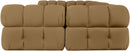 Orin - U-Shaped Velvet 6 Piece Modular Sectional