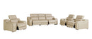 1116 - 7-Piece Modular Power Reclining Sofa, Loveseat & Chair Set In With 5 Power Recliners & Power Headrests