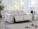 9762 - 2-Piece Modular Power Reclining Console With 2 Power Recliners In