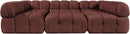 Orin - Velvet 6 Piece Modular Sectional