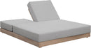 Solace - Olefin Performance Fabric Outdoor Patio Double Lounge Chair
