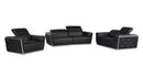 1111 - 3-Piece Sofa Set With Adjustable Headrest