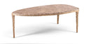 Gild - Aluminum Base And Genuine Marble Top Table