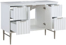 Modernist - Bathroom Vanity With Chrome Legs
