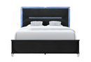 Lando - 5 Piece King Bedroom Set (Bed, Dresser & Mirror, Nightstand, Chest) - Black