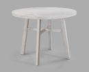 Blanche - Round Counter Height Table - Antique White