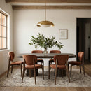 Woodhaven - Solid Wood And Oak Veneer Dining Table