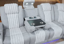 U8000 - P2 Sectional With LED - Light Gray