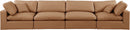 Comfy - Faux Leather Modular Sofa 4 Seats
