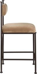 Monarch - Velvet Counter Stool (Set of 2)