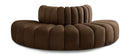 Arc - Velvet 4 Piece Modular Sofa