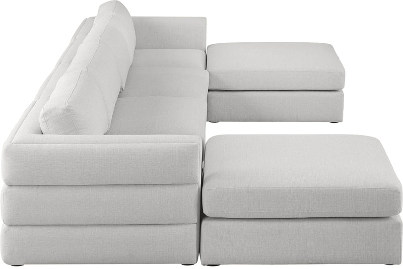Beckham - 6 Piece Double Chaise Modular Sectional