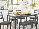 Bridson - RECT DRM Table Set (Set of 6) - Gray