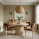 Velora - Upholstered Dining Chair (Set of 2) - Natural Base