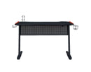 Dragi - Gaming Desk With USB - Black & Red