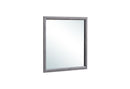 Kate - 6 Piece Queen Bedroom Set (Bed, Dresser, Mirror, Chest, 2 Nightstands) - Foil Gray
