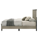 Joanna - Queen Bed With LED - Weathered Gray