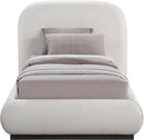 Vaughn - Chenille Bed With Black Base