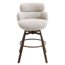 Jena - Fabric Counter Height Chair With Swivel