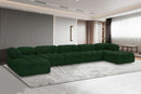 Ames - 7 Piece Fabric Modular U-Shaped Sectional
