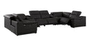 9762 - 8-Piece U Shaped Sectional Sofa With 4 Power Recliner