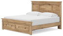 Makidern - Panel Storage Bed
