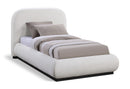 Vaughn - Chenille Bed With Black Base
