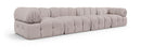 Orin - Fabric Velvet 4 Piece Modular Sofa