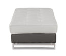 8136 - Two-Tone Ottoman - Beige