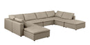 1100 - Top-Grain Italian Leather 8-Piece Sectional With Chaise