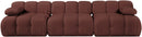 Orin - Velvet 3 Piece Modular Sofa