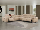 2679 - 7-Piece L-Shaped Power Reclining Sectional In Genuine Leather (3 Recliners)