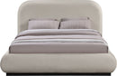 Vaughn - Chenille Bed With Black Base