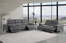1246 - Modular Power Dual Reclining Sofa And Loveseat Set With Power Headrests