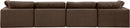Comfy - Velvet Modular Sofa 4 Seats